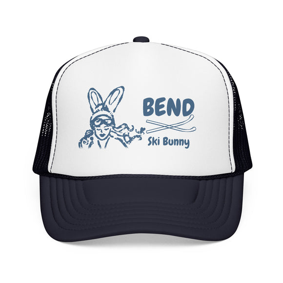 Bend, Oregon Ski Bunny Trucker Hat