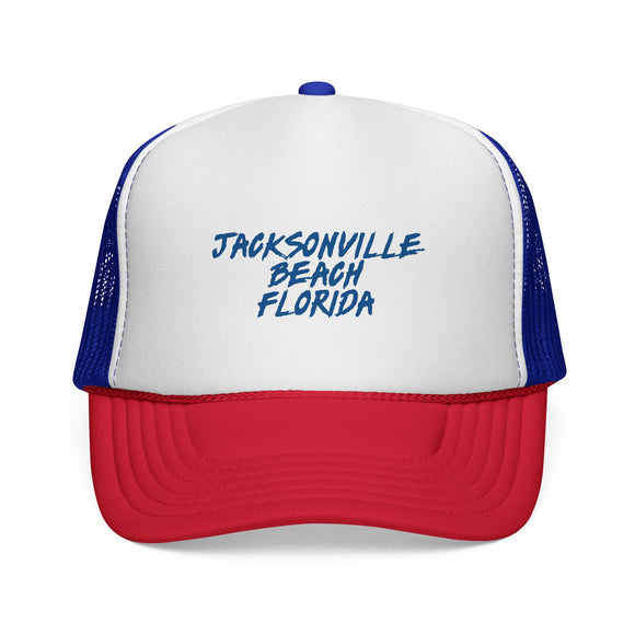Jacksonville Beach Trucker Cap | Florida Hat