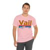 Vail, Colorado Shirt - Mountain Sunset Unisex Vail T-Shirt