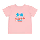 Savannah, Georgia Toddler T-Shirt - Retro Palm Tree Toddler Savannah Shirt-3