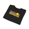 Washington Toddler Sweatshirt - Retro Sun Washington Toddler Crewneck Sweatshirt