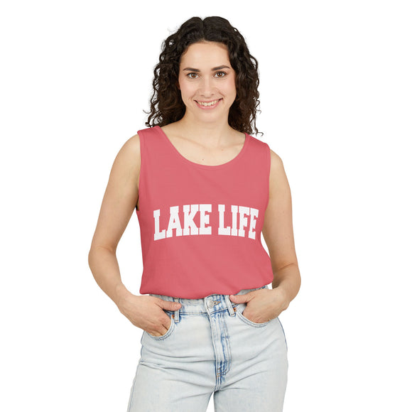 Lake Life Tank Top Unisex | Comfort Colors - 100% Cotton