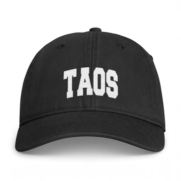 Taos, New Mexico Washed Baseball Cap - Vintage Coastal Comfort Colors - 0
