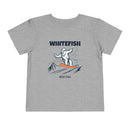 Whitefish, Montana Yeti Snowboard Toddler Tee-4