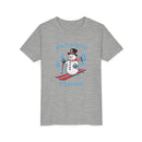Winter Park, Colorado Youth Skiing Snowman Tee - Kids Winter Park T Shirt-9
