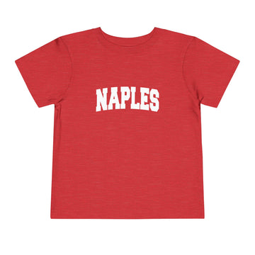 Buy heather-red Naples, Florida Toddler Graphic Tee - Kids Naples Vacation T-Shirt