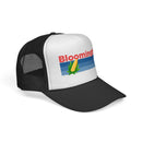 Bloomington, Indiana Retro Corn and Farm Trucker Hat-10