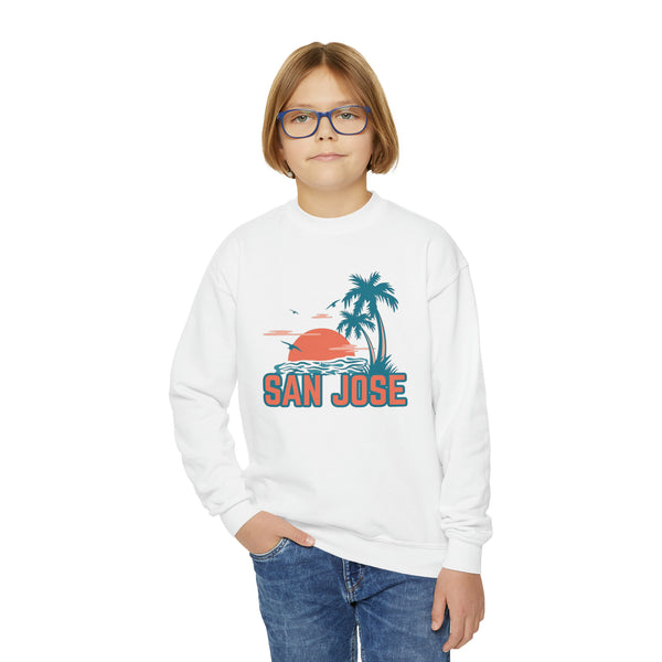 San Jose, California Youth Sweatshirt - Unisex Kid's San Jose Sweatshirt
