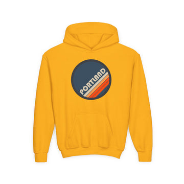 Buy gold Portland, Oregon Youth Hoodie - Kids Portland Hooded Sweatshirt