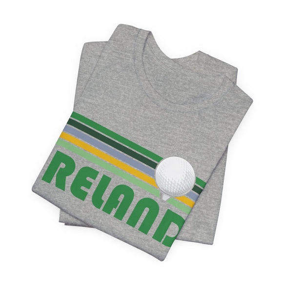 Golf Ireland T-Shirt - Retro Golf Unisex Ireland Shirt
