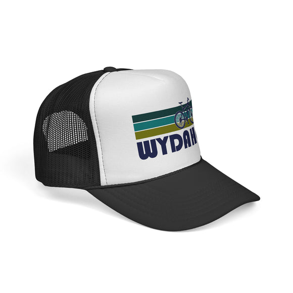 Wydaho Retro Bike Trucker Hat - Vintage Style Wydaho Cap