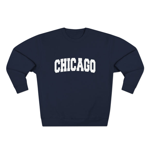 Premium Chicago, Illinois Retro Graphic Sweatshirt