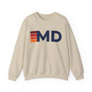 Maryland Retro Sweatshirt | Retro Stripes Maryland-2