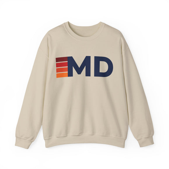 Maryland Retro Sweatshirt | Retro Stripes Maryland
