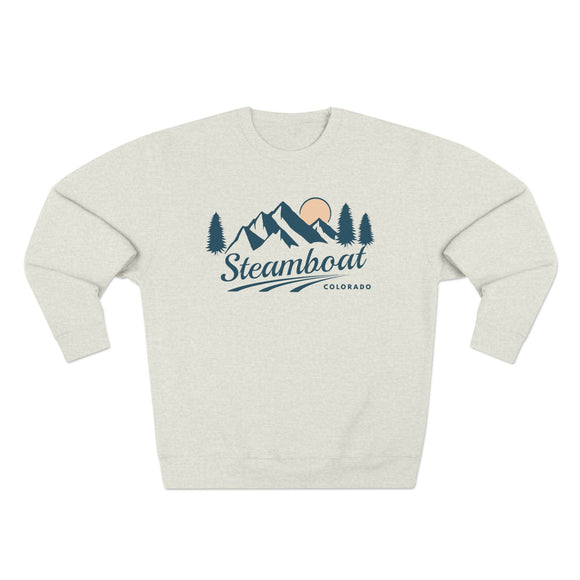 Premium Steamboat, Colorado Sweatshirt - Unisex Sweatshirt
