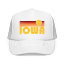 Iowa Retro Sunset Trucker Hat-3