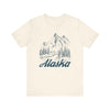 Alaska Graphic Tee - Mountain Illustration Alaska T Shirt