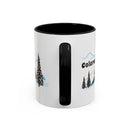 Colorado Retro Snow Skiing Mountain 11 oz Mug, Ski Lodge Decor Coffee Cup, Mountain Gondola Lover Gift, Retro Skiing Mug-10