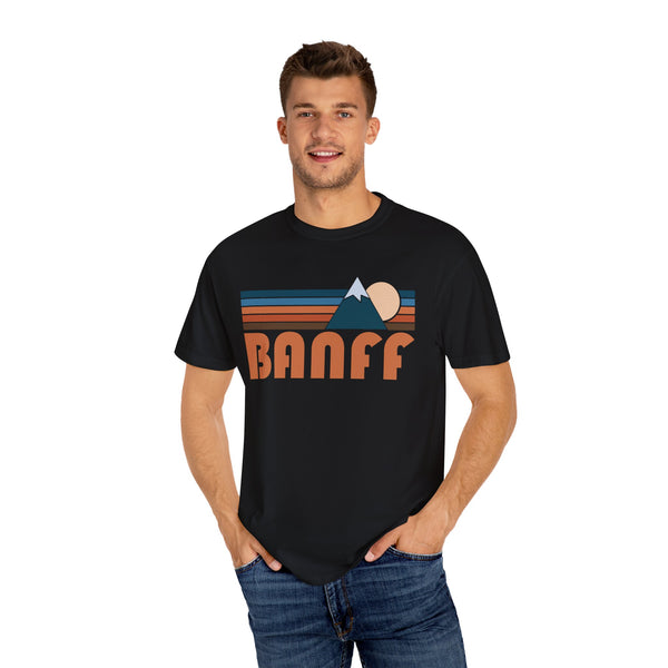 Banff, Canada Graphic Tee, Comfort Colors Retro Unisex Banff T shirt, Mountain Adventure Shirt