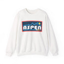 Aspen, Colorado Sweatshirt - Mountain Graphic Crewneck-1