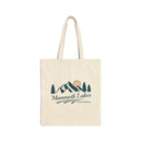 Mammoth Lakes, California Cotton Canvas Tote Bag - 15" x 16"-1