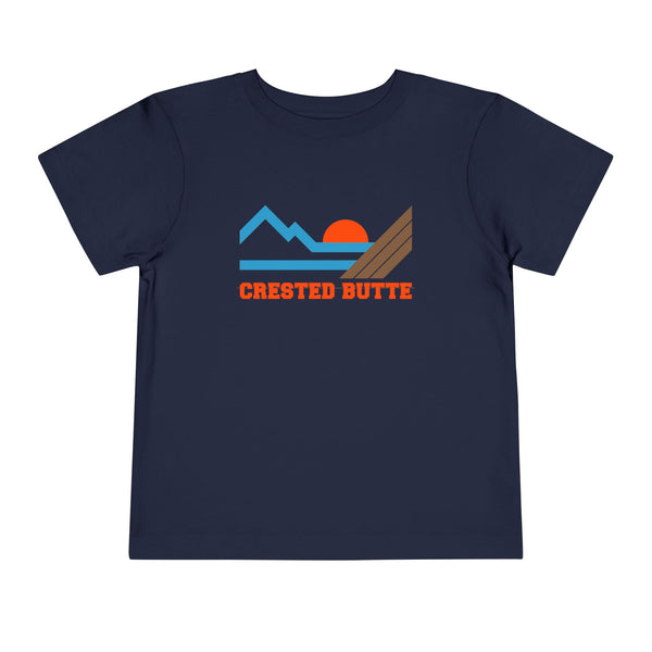 Crested Butte, Colorado Toddler Graphic Tee - Kids Crested Butte Shirt
