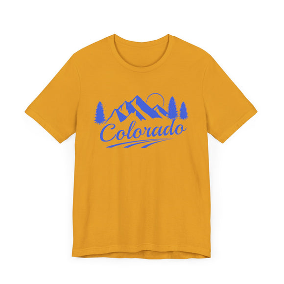 Colorado T-Shirt Retro - Adult Unisex Mountain Colorado T Shirt