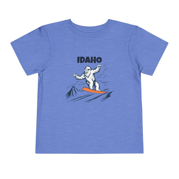 Idaho Yeti Snowboard Toddler Tee