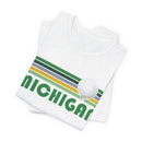 Golf Michigan T-Shirt - Retro Golf Unisex Michigan Shirt-10