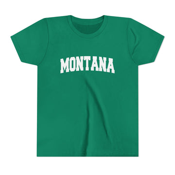 Montana Youth Graphic Tee - Kids T Shirt - 0