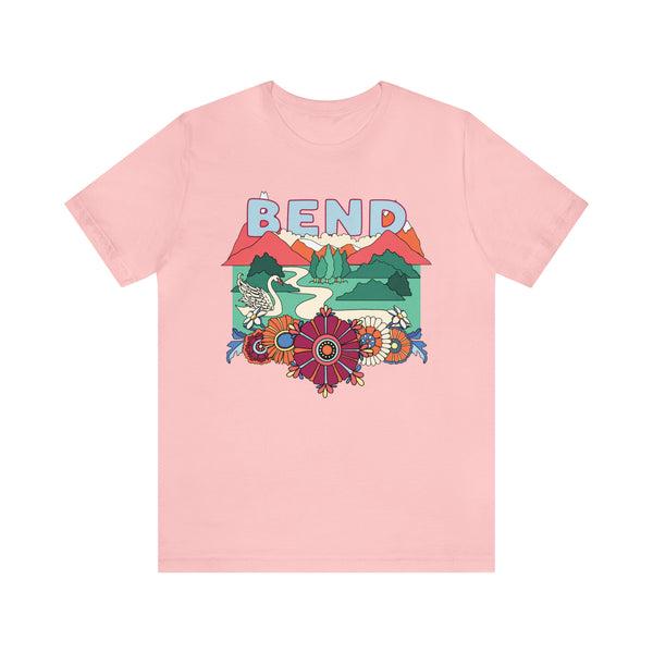 Bend Oregon T-Shirt - Retro Boho Bend Tshirt