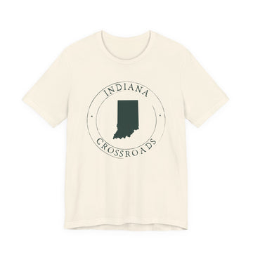 Buy natural Indiana T-Shirt — State Graphic Tee