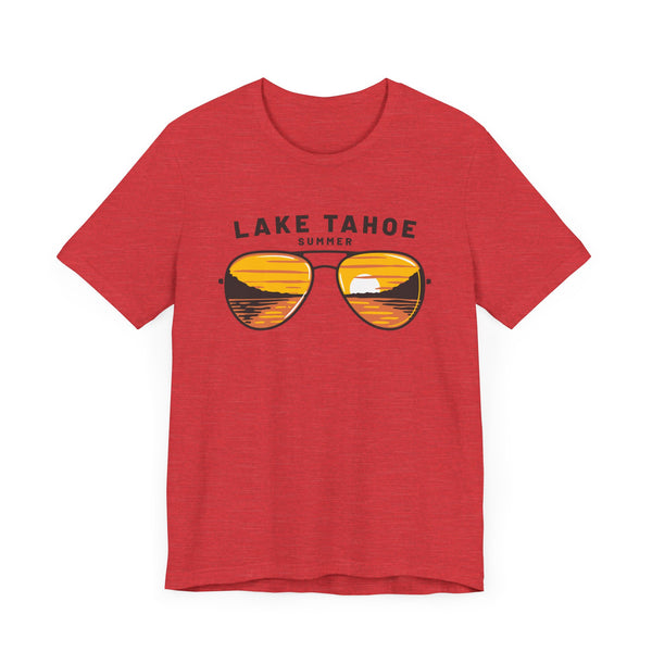 Lake Tahoe, California T Shirt - Sunglasses Lake Graphic Tee