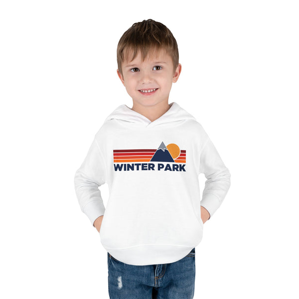 Winter Park, Colorado Toddler Hoodie - Unisex Mountain Winter Park Pullover Sweatshirt, Kids Hooded Jumper, Colorado Souvenir