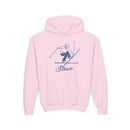 Stowe, Vermont Youth Hoodie - Snow Ski Kids Stowe Hooded Sweatshirt-4