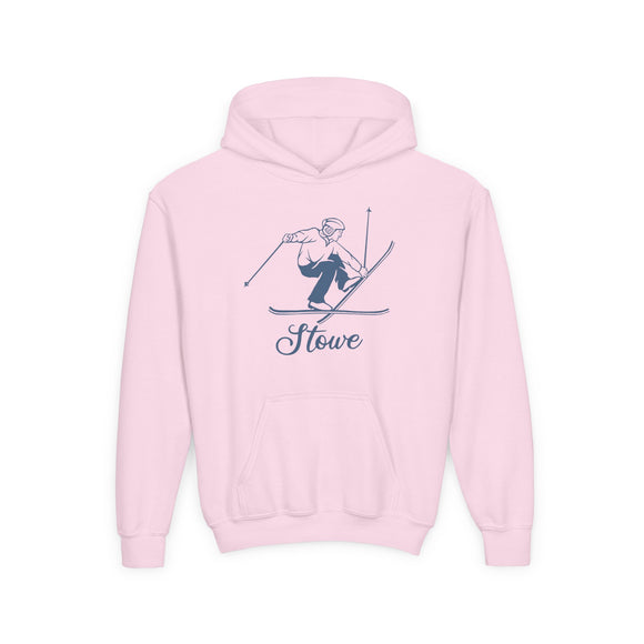 Stowe, Vermont Youth Hoodie - Snow Ski Kids Stowe Hooded Sweatshirt