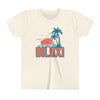 Biloxi, Mississippi Youth Shirt - Retro Palm Tree Biloxi Kid's T-Shirt