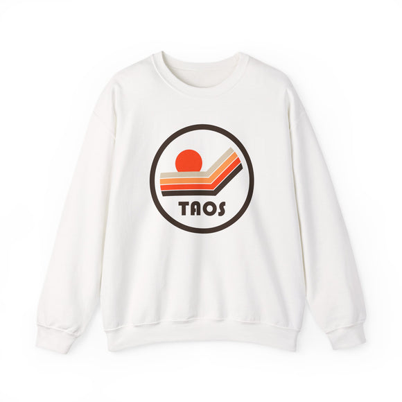 Taos, New Mexico Retro Sun Sweatshirt