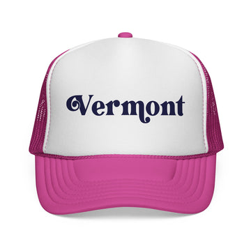 Buy pink Vermont Retro Trucker Hat