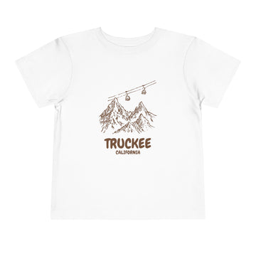 Truckee, California Toddler T-Shirt — Vintage Gondola Ski Mountain Tee - 0