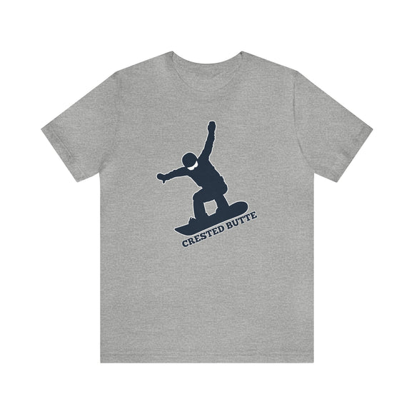 Crested Butte, Colorado T-Shirt - Snowboard Unisex Crested Butte Shirt