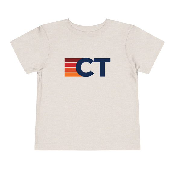 Connecticut Toddler Tee - Retro CT T-Shirt