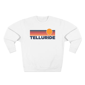 Premium Telluride, Colorado Sun Graphic Sweatshirt - 0