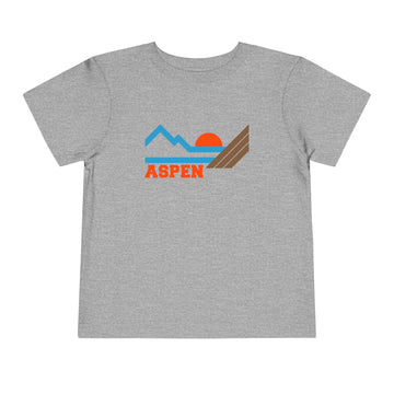 Buy athletic-heather Aspen, Colorado Toddler Graphic Tee - Kids Aspen T-Shirt
