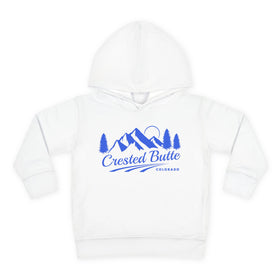 Crested Butte, Colorado Toddler Hoodie - Unisex Mountain Crested Butte Pullover Sweatshirt, Kids Hooded Jumper, Colorado Souvenir