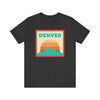 Retro Denver, Colorado T-Shirt, Mountain Sun Tee, Unisex Graphic Shirt, Vintage Denver, Colorado Top, Outdoor Adventure Clothing