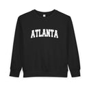 Atlanta, Georgia Toddler Sweatshirt - Atlanta Toddler Crewneck Sweatshirt-3