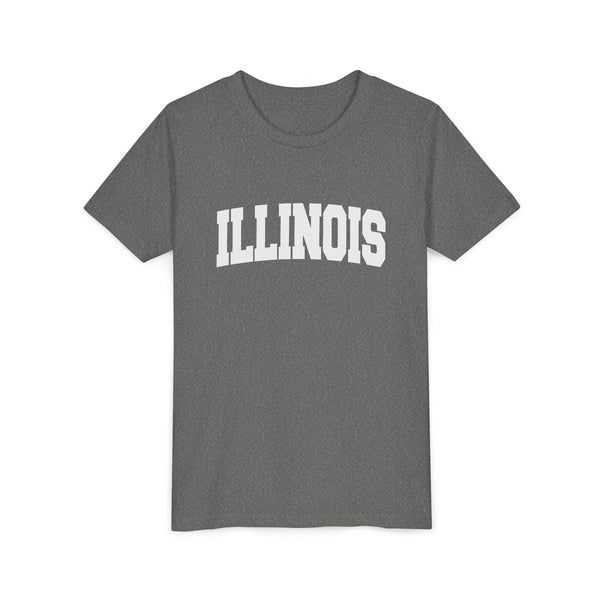 Illinois Youth Graphic Tee - Kids T Shirt