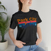 Park City, Utah Shirt - Mountain Sunset Unisex Park City T-Shirt