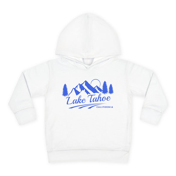 Lake Tahoe, California Toddler Hoodie - Unisex Mountain Lake Tahoe Pullover Sweatshirt, Kids Hooded Jumper, California Souvenir